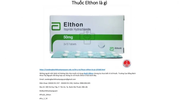 thu c elthon l g