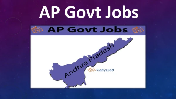 AP Govt Jobs 2019 - Latest Government Jobs In Andhra Pradesh