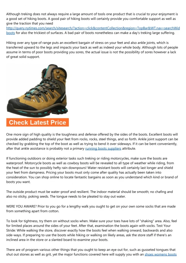 Guidelines & Pointers On Buying The Best Hiking Boot