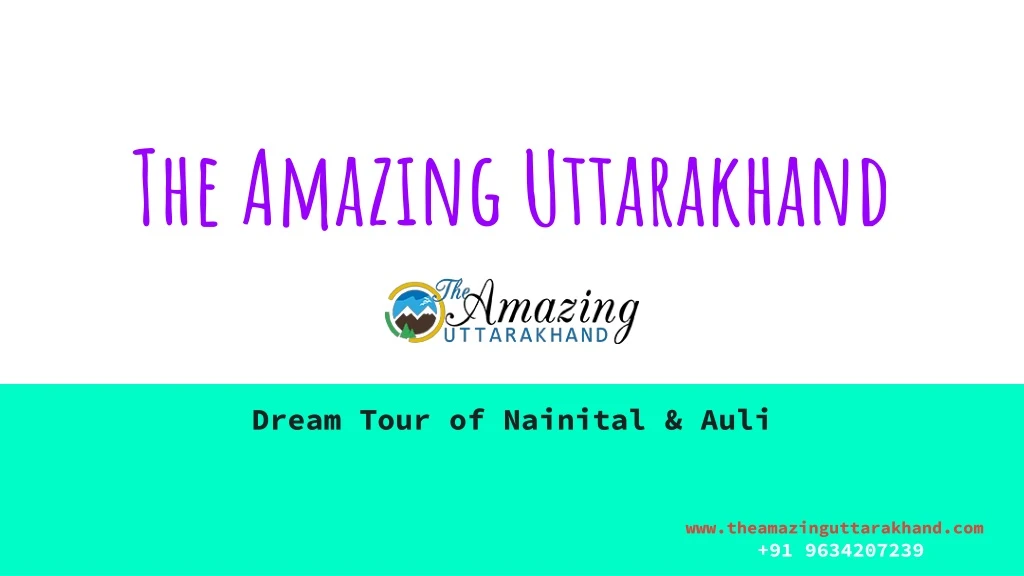the amazing uttarakhand