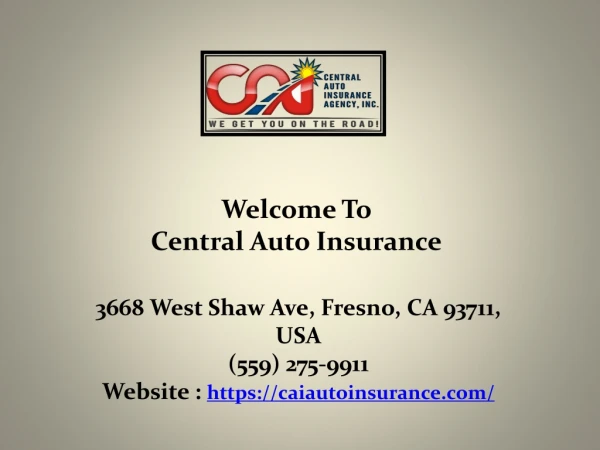 Commercial Insurance Fresno