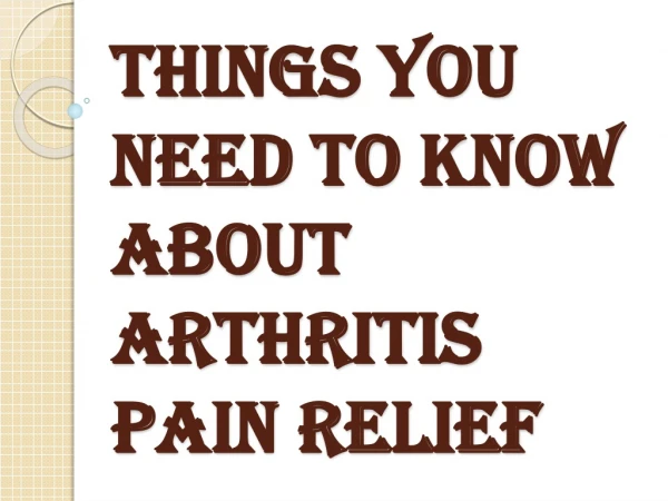 Sleep Interfering with Arthritis Pain Relief