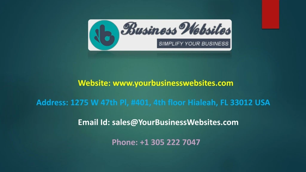 website www yourbusinesswebsites com
