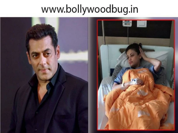 Sneha Ullal The Salman Khan Co-Actress From Admitted In Hospital