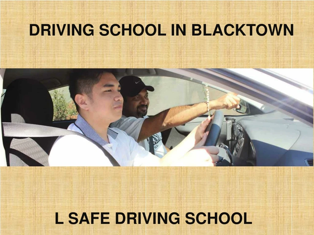 driving school in blacktown