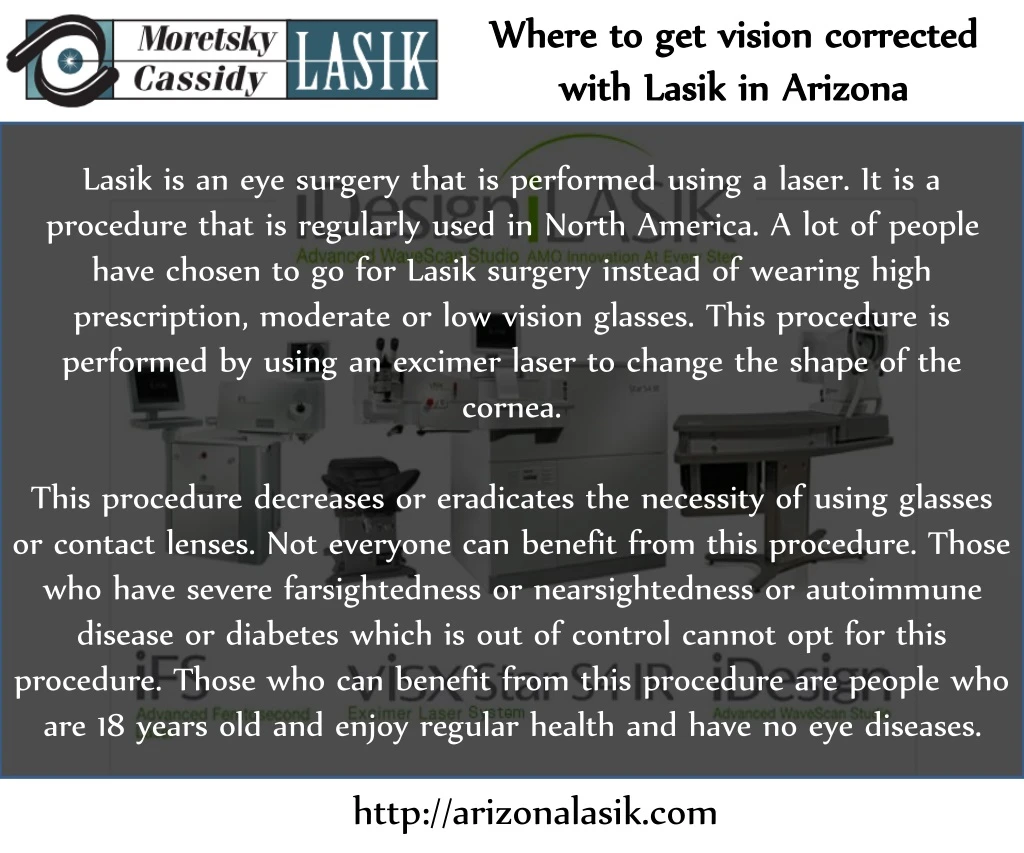 where to get vision corrected with lasik