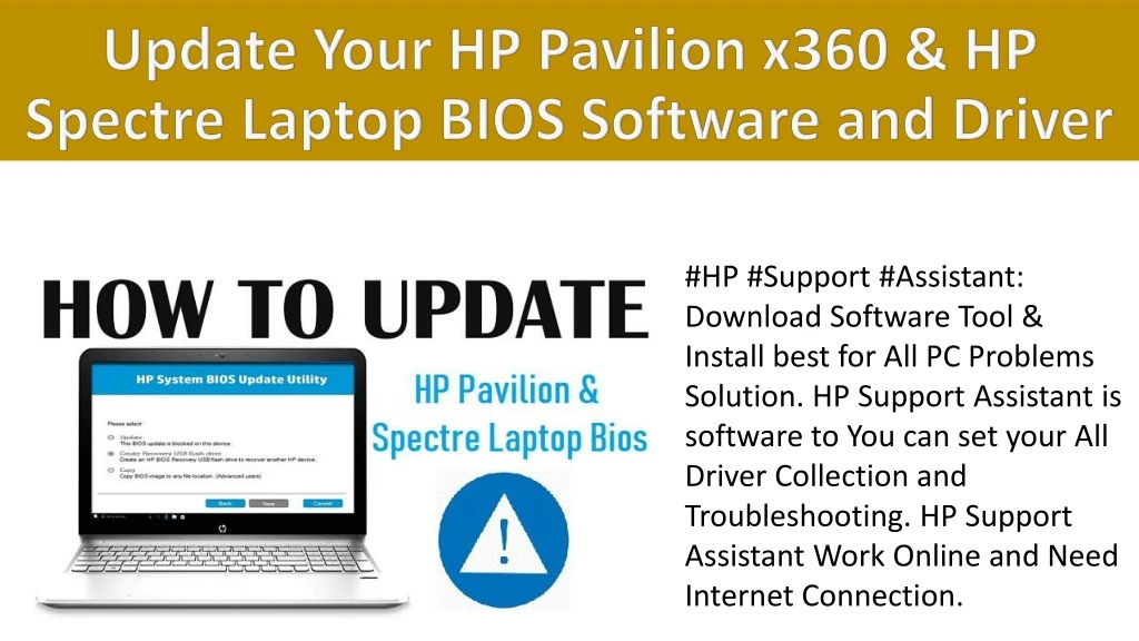 hp support assistant download software tool