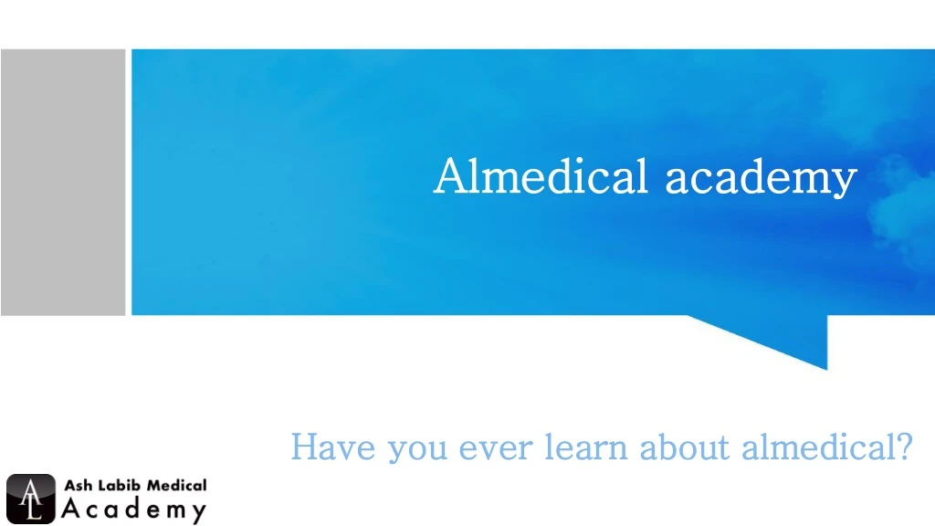 almedical academy