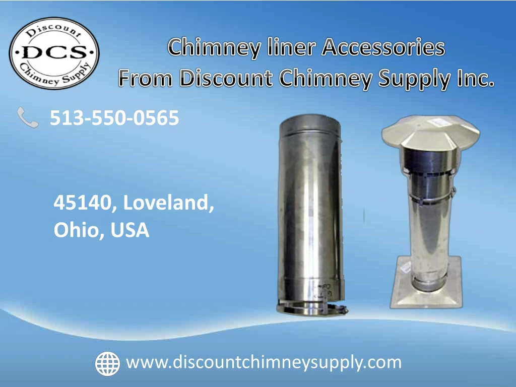 chimney liner accessories from discount chimney