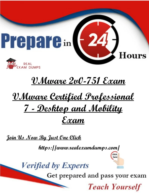 Say No More Failure In VMware Exam With 2019 Valid 2v0-751 Exam Q&A By RealExamDumps