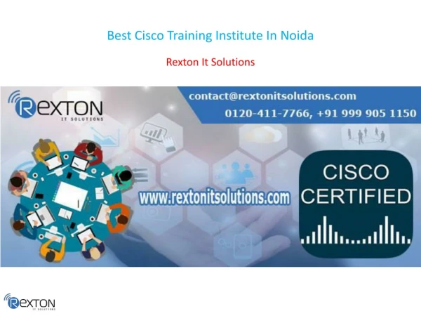 Best Cisco Training Institute In Noida