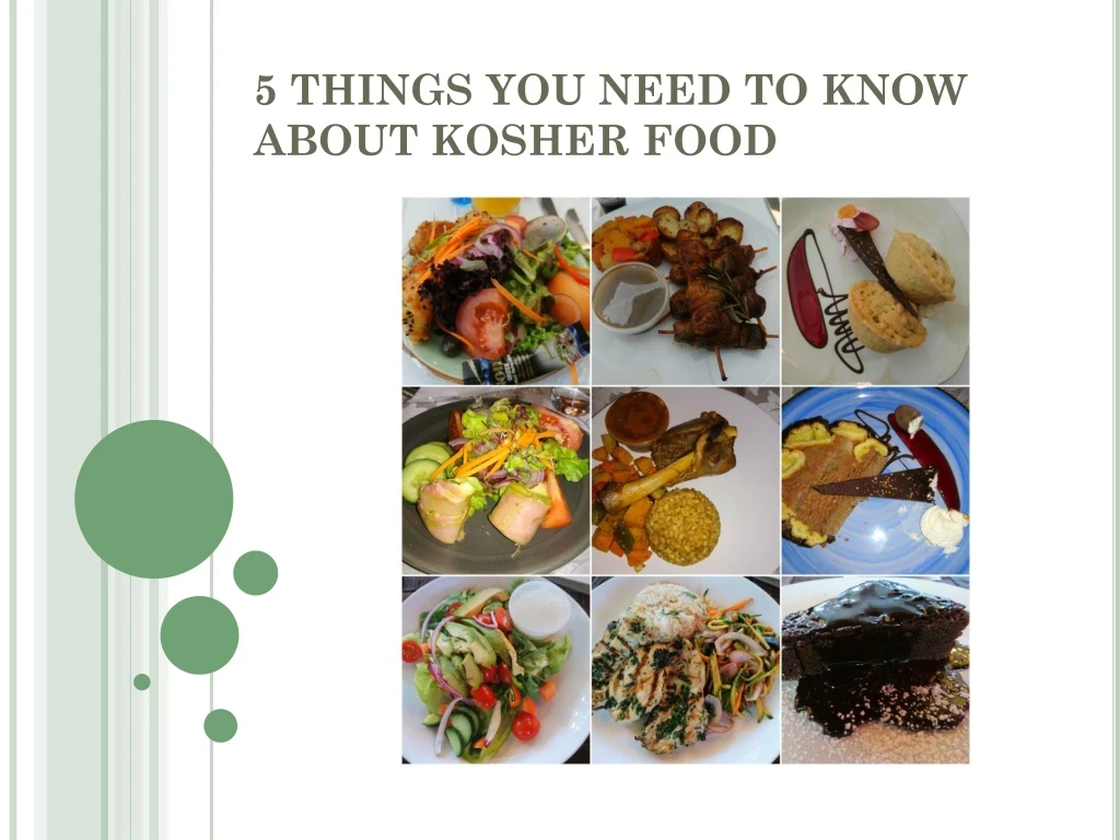 5 things you need to know about kosher food
