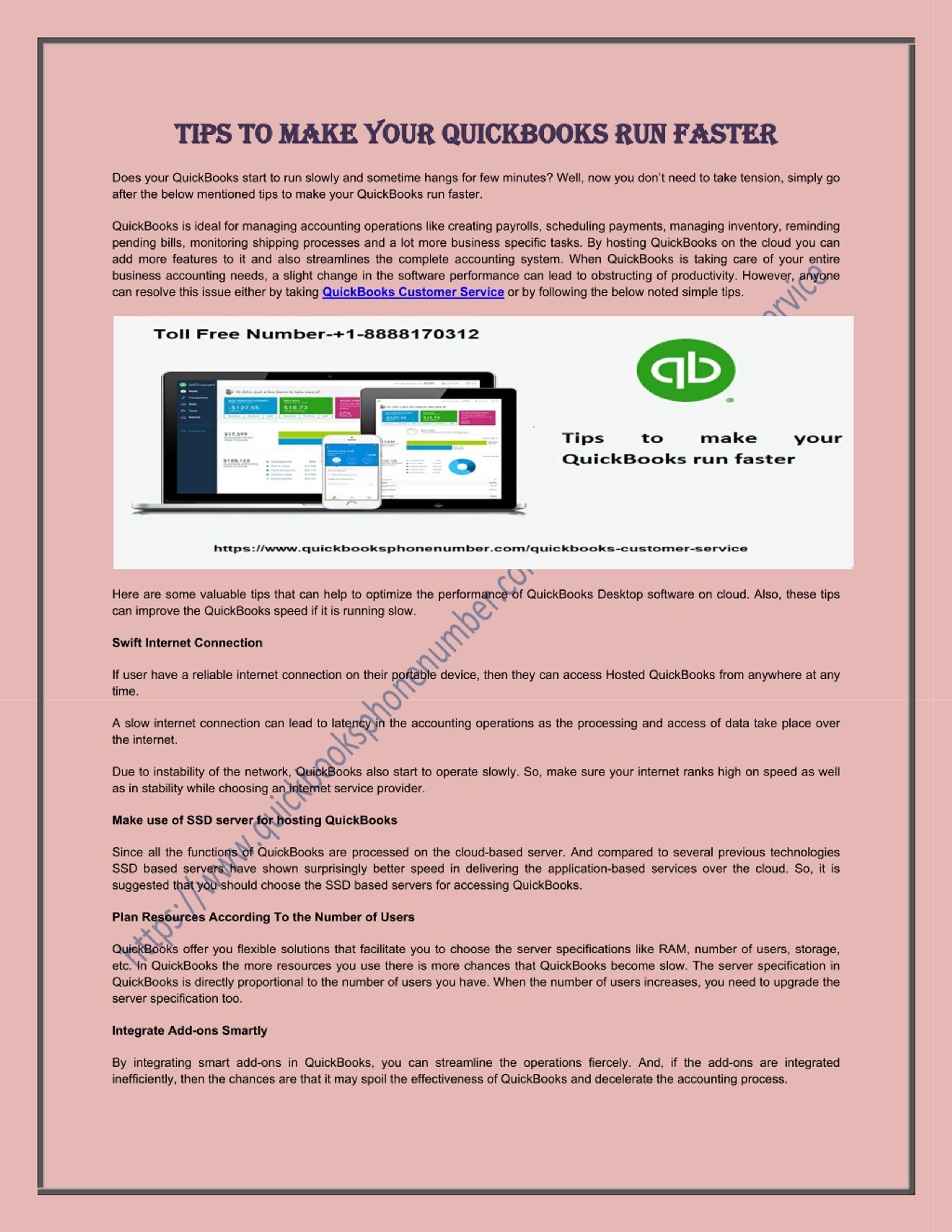 PPT - Tips to make your QuickBooks run faster PowerPoint Presentation ...
