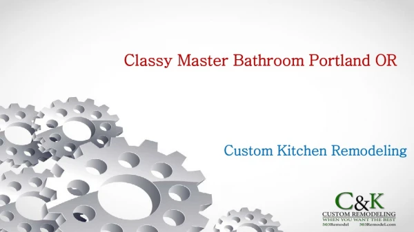Classy Master Bathroom Portland OR