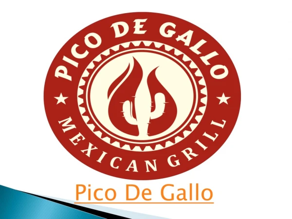 Best mexican food in tacoma - Pico De Gallo