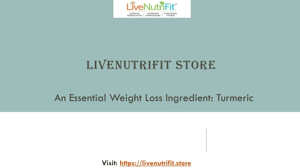 livenutrifit store