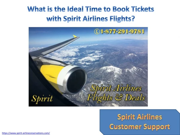 What is the Ideal Time to Book Tickets with Spirit Airlines Flights?