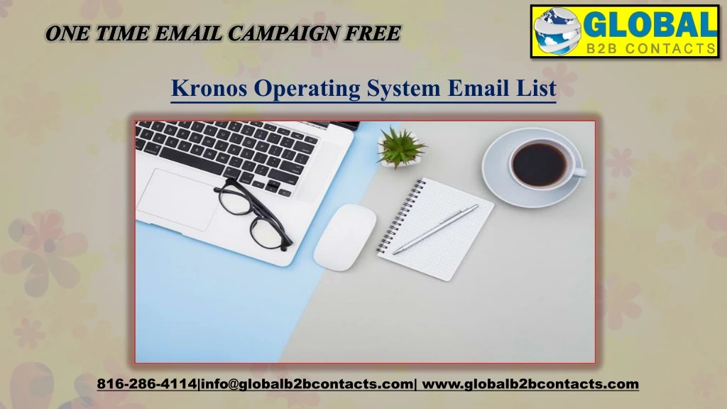 one time email campaign free