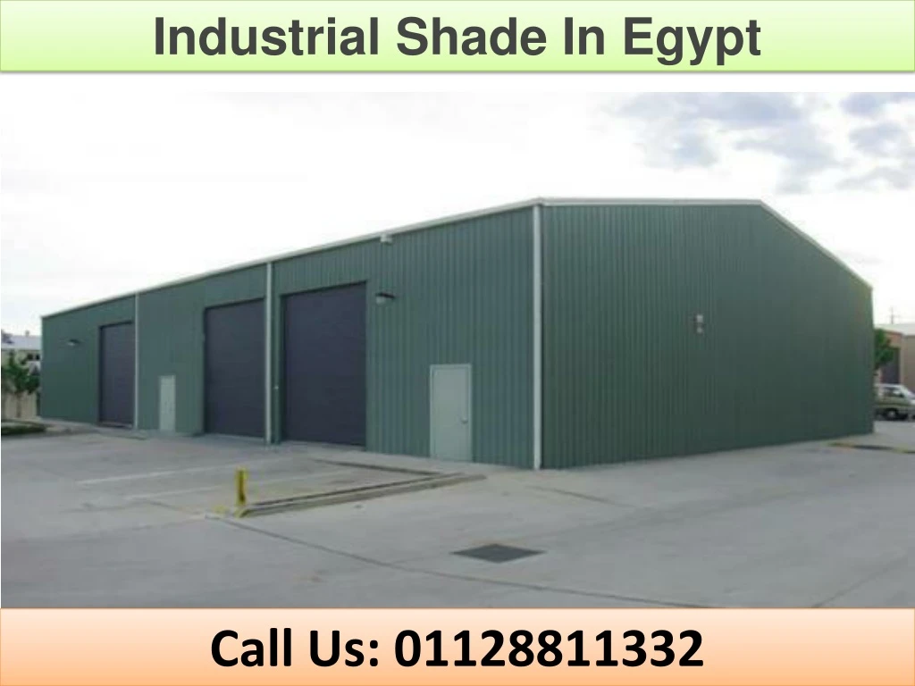 industrial shade in egypt