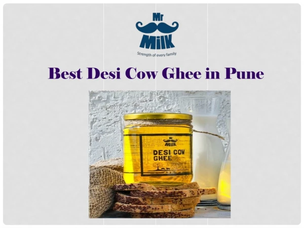 Best Desi Cow Ghee in Pune