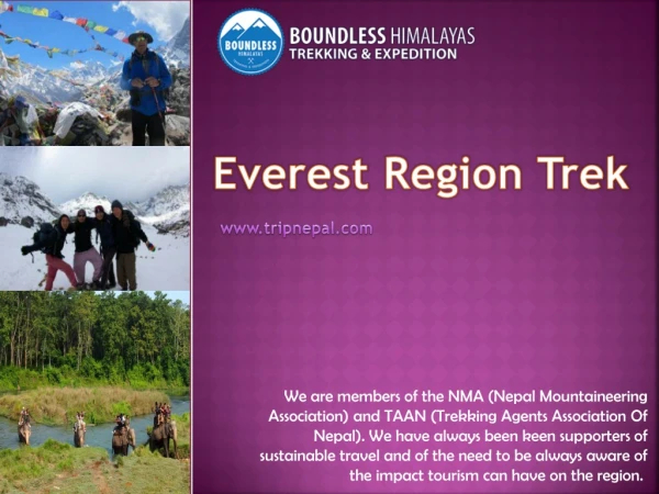 Get Ultimate Experience with Everest region trek!