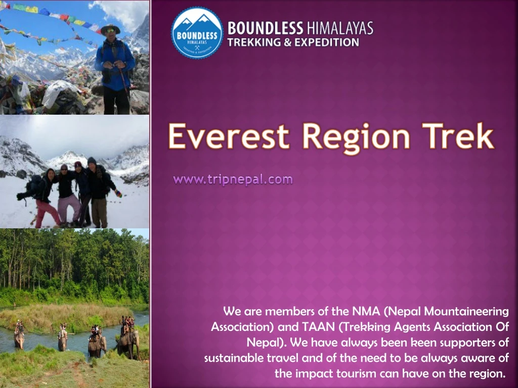 everest region trek