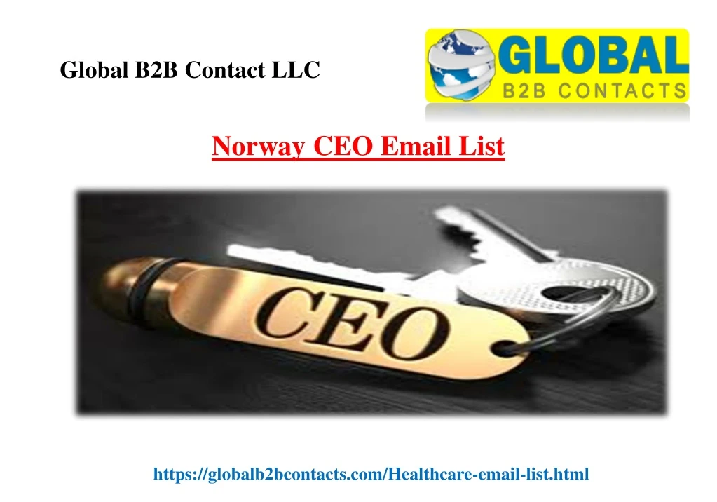 norway ceo email list