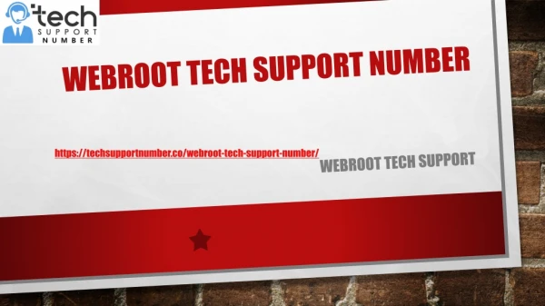 Webroot Phone Number