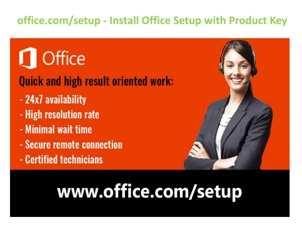 office.com/setup - Install Office Setup with Product Key