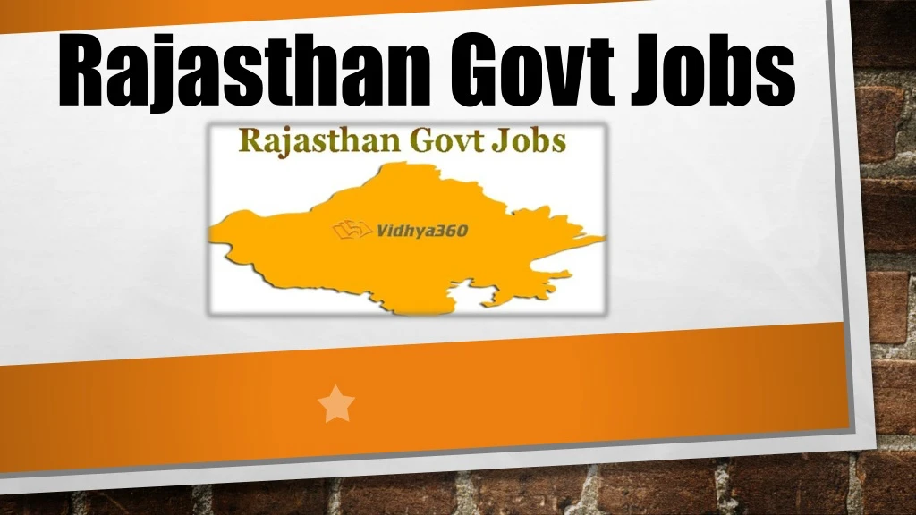 rajasthan govtjobs