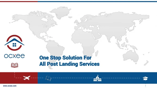 OCXEE - One Stop Solution for All Post Landing Services