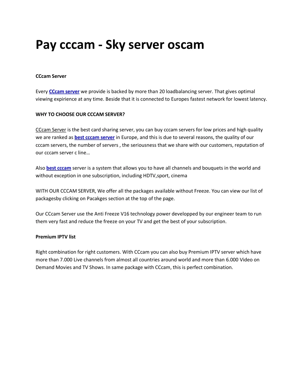 pay cccam sky server oscam