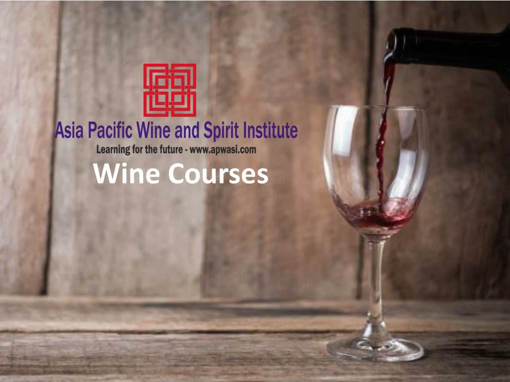 wine courses