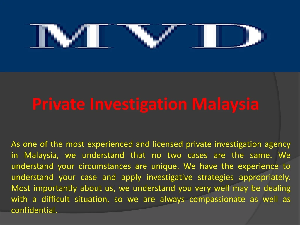 private investigation malaysia
