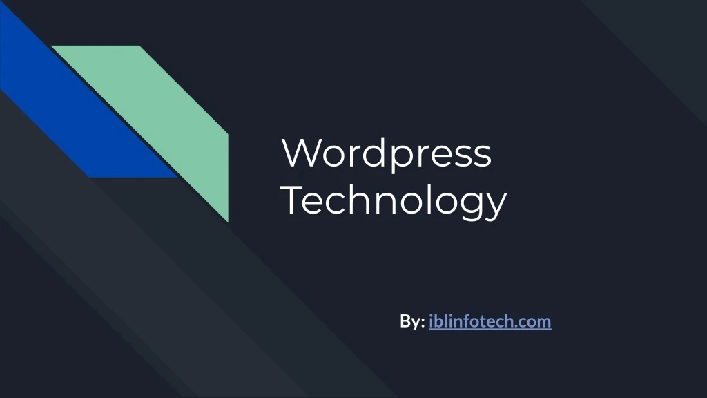 wordpress technology