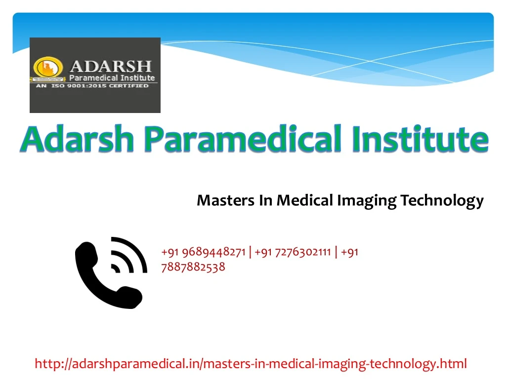 masters in medical imaging technology