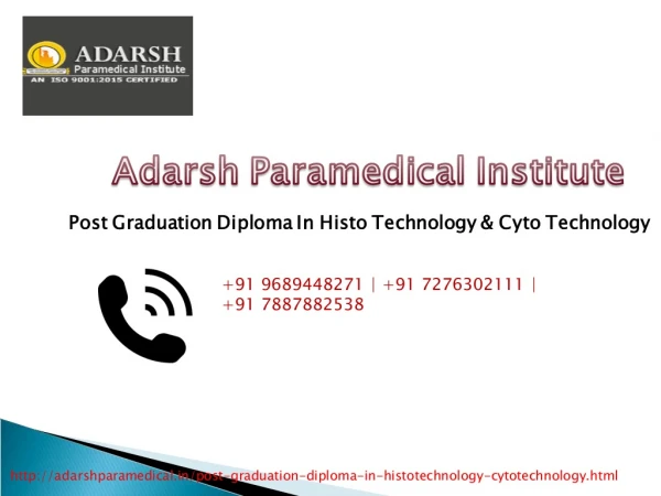 post graduation diploma in histo technology & cyto technology course in pune,bhosari,deccan,hadapsar.
