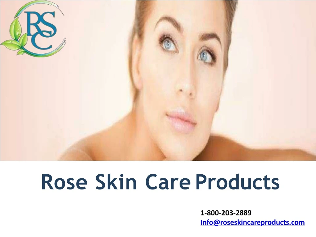 rose skin care products