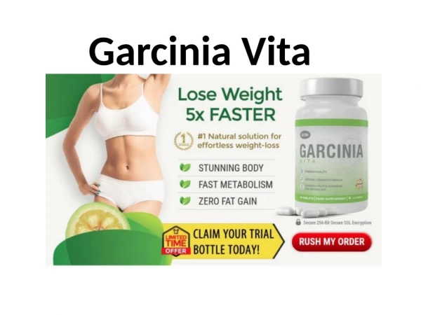 Garcinia Vita Scam PDF