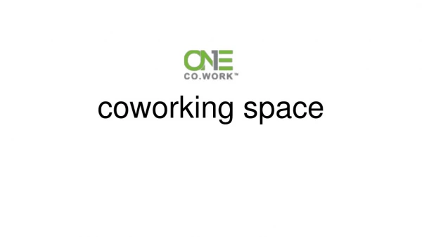 Coworking Space