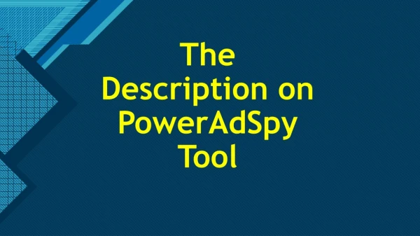 Description on PowerAdSpy Tool