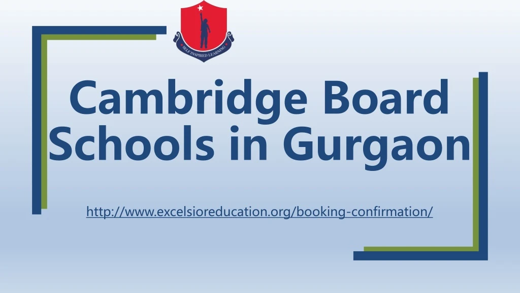 http www excelsioreducation org booking confirmation