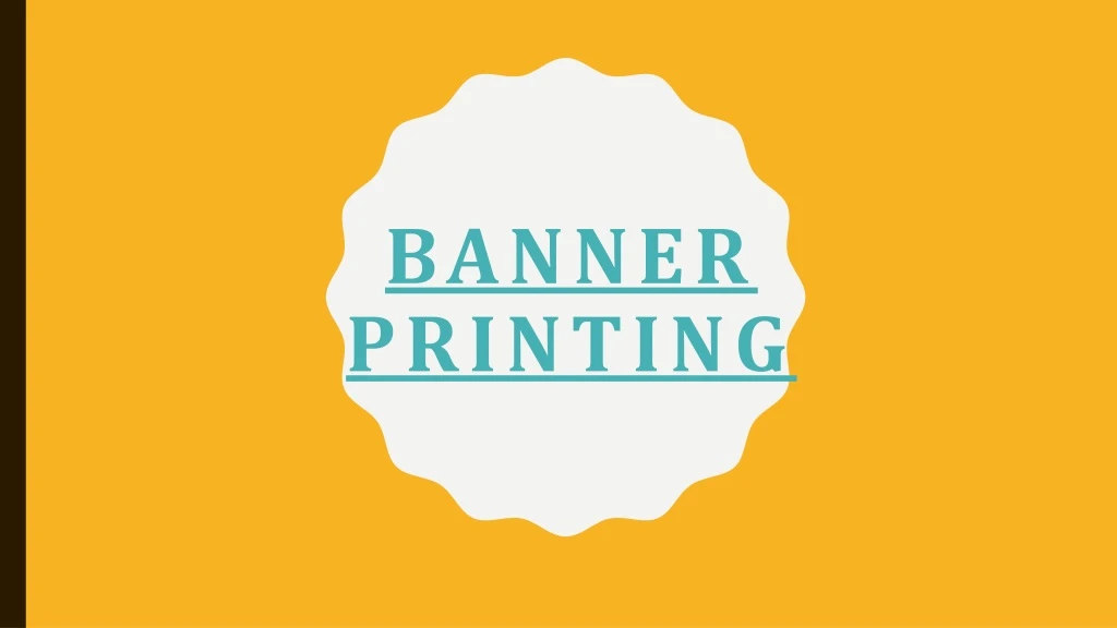 banner printing