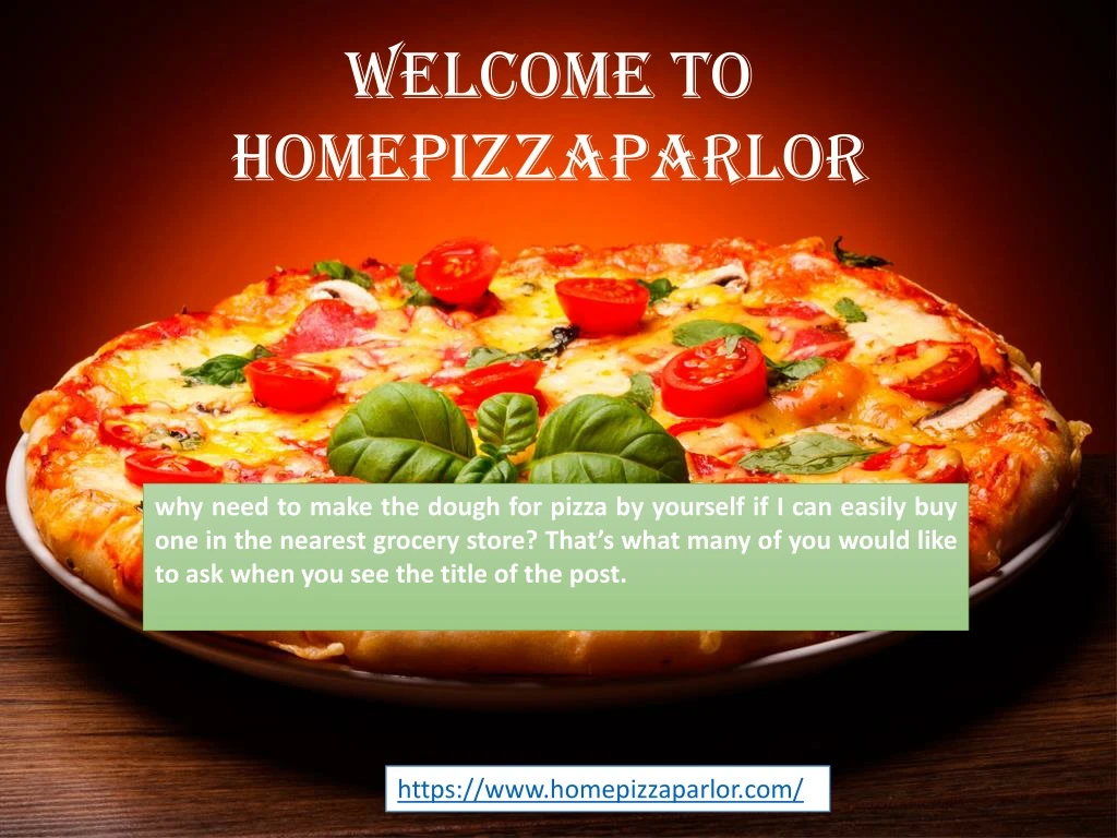 welcome to homepizzaparlor