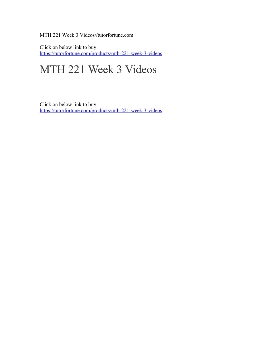 mth 221 week 3 videos tutorfortune com