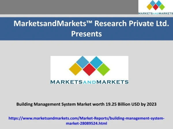 Building Management System Market