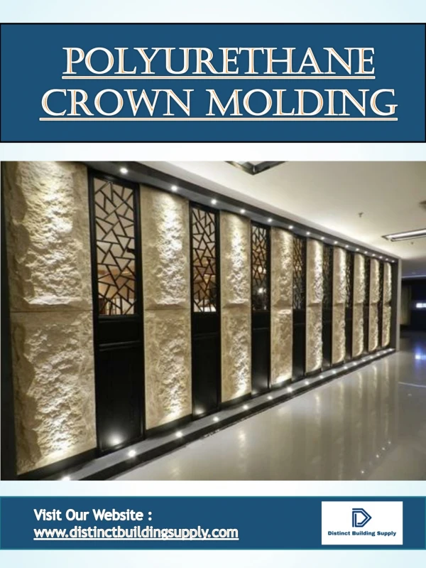 Polyurethane Crown Molding