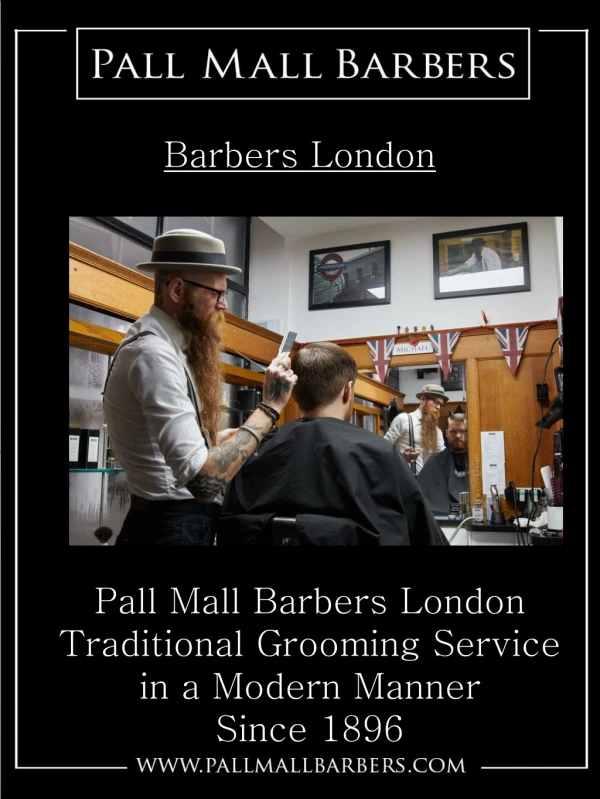 Barbershop in London