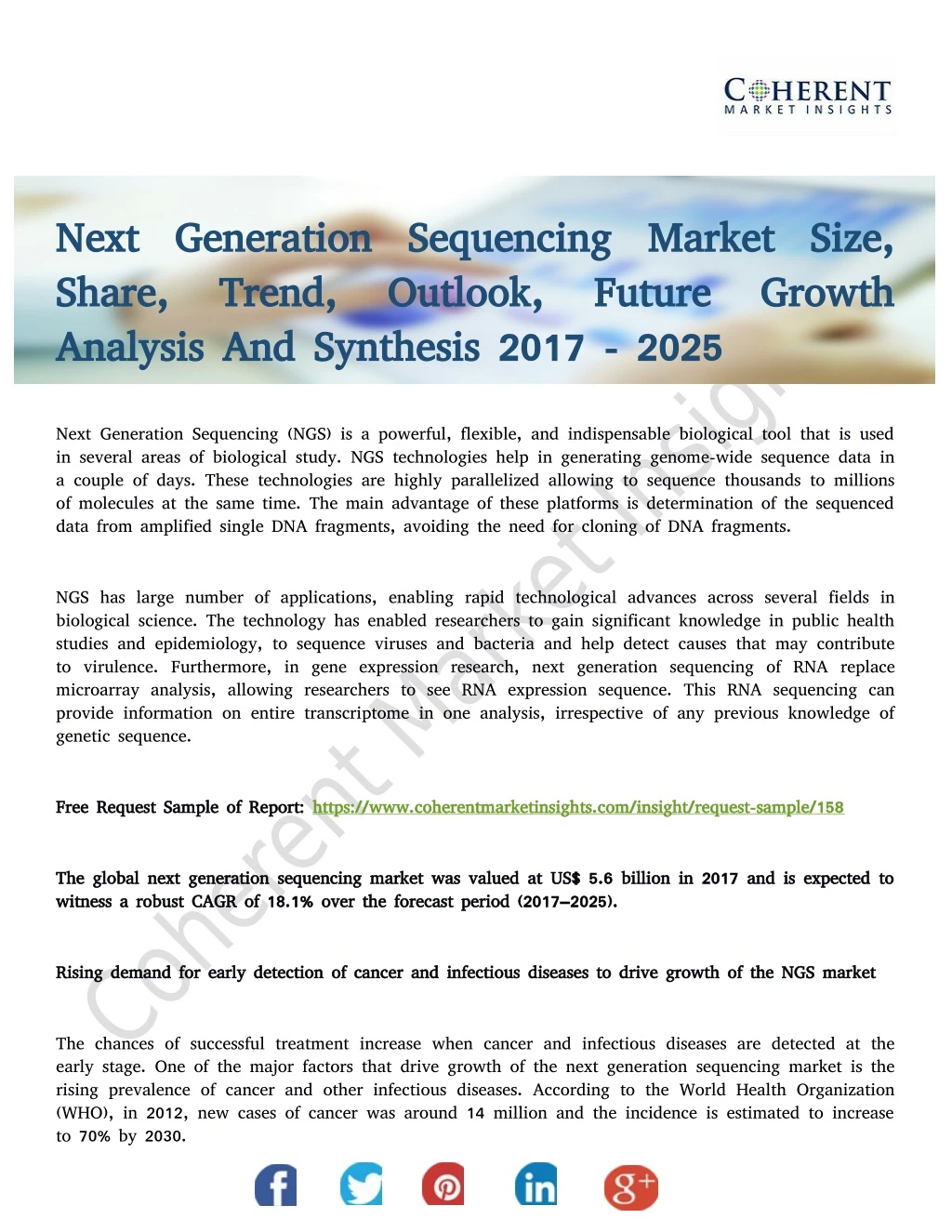 next generation sequencing next generation
