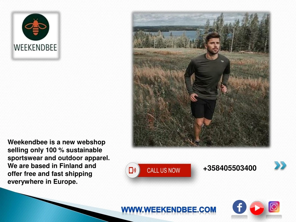 weekendbee is a new webshop selling only